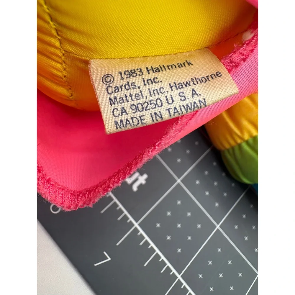 Vintage 1983 Rainbow Brite Doll Mattel Hallmark Pink Yarn Hair 15 Inch Toy